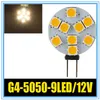 1W 3W 4W 5W 6W G4 LED 5050 SMD LED-lamp 180 graden wit warm wit licht spot Vervang halogeen licht landschap