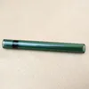 Szklany degustator jedna rura hittera palenie nietoperze proste rurę ręczną 4 -calowe kolorowe rury Portanle Różowe zielone zielone dla palacza w podróży