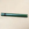 Dégustateur en verre One Hitter Pipe Fumer Chauves-souris Simple Pipe À Main 4 pouces Pipes Portanle Colorées Rose Bleu Vert pour Fumeur en déplacement