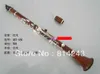 ABT-450 المهنية BB Clarinet 17 مفتاح إسقاط ب ضبط أداء الموسيقية الأحمر الأبنوس الكلارينيت الفضة مفاتيح الكلارينيت مع القضية