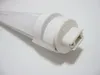 R17D t8 led tube light 8ft 45W 2.4m Fluorescent Lamp Rotating smd2835 192leds 4800lm 85-265V Frosted/Clear Cover tubes