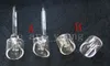 20PCS LOT 100% QUARTZ CARB CAP MONTERING FÖR OD 18MM Domesless Quartz Banger Nail Quartz Bowl vs Glass Carb Cap