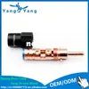 Yangyang Låsbar röd kopparpläterad Heiend Banan Plug Speaker Cable Connector