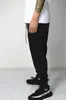 Large Size Men's Harem Joggers Pants Fashion Solid Black Color Big Pocket Casual Pencil Elastic Waist Long Sport Pant M-2XL