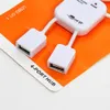 Cute 4 Port Hub High-Speed USB 2.0 Humanoid Splitter Cable Adapter for Laptop PC