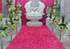 New Romantic Wedding Decorative Flowers Centerpieces Favors 3D Rose Petal Carpet Aisle Runner For Wedding Party Decoration Supplies 14 Color MYY15400