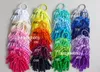 Girl Korker Ponytail Bobbles Curly Ribbons Streamers Hair Bows With Elastic Corker Hair Bows 5inch Korkers Hair ties 100PCS PD002