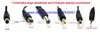 100 unids Fuente de alimentación DC 5.5 x 2.1mm Hembra a Macho Cable adaptador cable de extensión 3 metros 3M 10FT Envío gratis