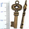 Charms Mixed Antique Bronze Keys Heart Love Open Metal Vintage Diy Fashion Sieraden Accessoires voor sieradenarmbanden kettingen maken 200 % maken