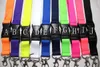 New Wholesale 150pcs Lanyards Detachable ID Badge Holder Assorted Colors Brand New