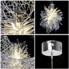 Aluminium Wire Moon Star Featured Pendant Lamps with 5 Lights G4 Lighting Moon Pendant Lamps Chandeliers blubs