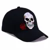 UNISSEX Snapback Baseball Caps Mulheres Bordado Cabeça Red Rose Hat Monster Bone Casquette Hip Hop Snapback Cap