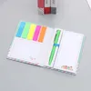 Wholesale Korea Stationery Originality Lovely Small Fresh Hard Shell Notepad Group Combine Facilitate Subsidies Note Basis Bring Pen