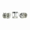 free shipping stainless steel fake ear tapers earrings plugs piercing body jewelry SS-1050