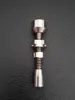 14.4mm ang18.8mm Titanium Nail smoking metal pipe click n vape for water pipes Incense Globe Dab Oil Rig