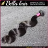 Bella cheveux 8a 830 pouces trame de cheveux brésiliens haute qualité extension de cheveux humains couleur naturelle vague de corps