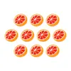 10 Stück Grapefruit-gestickte Aufnäher für Kleidung, zum Aufbügeln, Transfer-Applikation, Aufnäher für Taschen, Jeans, DIY, zum Aufnähen von Stickerei-Aufklebern