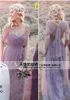 Fantastic A-line Floor-length Tulle Convertible Bridesmaid Dress with Five Styles