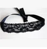 Wholesale- New 1pc/lot Sexy Sleeping Lace Eye Mask Blindfold Nightwear Costume Black Masquerade Ball Party Upper half face Mask GI673746