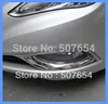 Darmowa dostawa! Wysokiej jakości Materiał ABS 2szt Car Front Fog Light Cover, Front Lampa przeciwmgielna Wykończenia dla Hyundai Sonata YF 2011-2013