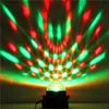 Mini RGB LED Projetor DJ Iluminação Light Dance Disco Som Activado por Voz-ativado Cristal Magic Ball Ball Party Christmas Stray Lights Mostrar