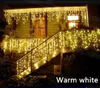 16M * 0.7M 480LEDS rideau lumière festival Icicle String Light Fête De Noël De Mariage Vacances Décoration Lumières