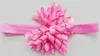 Girl Boutique Solid Korker Curly Ribbon Haarspangen Schleifen Elastisch schillerndes Stirnband Baby Corker Haarbänder Taufe Haargummis 50 Stück PD01