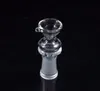 Hookahs Female Glass Built in screen Bowl Slide ash catcher smoking for bong water pipe dry herb clear free shipping