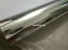 Stretchable Flexible Silver Chrome Wrap Vinyl Wrap Chrome Mirror Film For Car Wrap Air Bubble Size1 52 20M Roll 5ft x 65ft259l