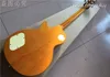 Hoogwaardige gele kleur elektrische gitaar met vlamde esdoorn top, chroom hardware guitarra, alle kleur zijn beschikbaar
