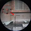 ACOG Style 4x32 Real Fiber Source Red eller Green Crosshair Illumined Scope w/ RMR Micro Red Dot