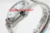 Qualité Nouveau Automatique Cadran Blanc En Acier Inoxydable Mens Sea Mens Date Montre Hommes Sport Verre Retour Wristwatches262p