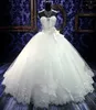 2016 Custom-made Sexy Tube Top Royal Lace up Ball Gown Wedding Dress Luxucy Wedding Gown Bridal Gown Vestido De Noiva