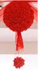 Matrimonio seta Kissing Ball 11 pollici fiore palla fiore decorativo fiore artificiale per la decorazione del mercato del giardino di nozze