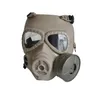 Gaz Maskesi Kimyasal Anti-Toz Boya Maskesi Airsoft Taktik Wargame Maske Yerleşik Fan Cosplay Maske Ücretsiz Kargo