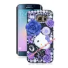 US Vektor New Hot Nettes Hallo Kitty S6 Rand Fall Crystal Case für Samsung Galaxy S6 Rand Phone Cases Zubehör Schutz Galaxy S6 Rand