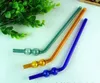 Color Gourd Glass Tube, Wholesale Glass Pipe, Smoking Pipe Fittings, Free Shipping