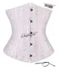 bustier branco preto