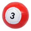 5 ballon de Football gonflable Snook 16 pièces boule de billard Snooker Football Snookball jeu de plein air coup de pied billard 6269711