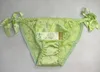 Kvinnor Side Tie String Bikini Panties 100% Ren Silk 6 Par i En Ekonomisk Pack Solid En Storlek