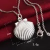Gratis verzending fashion hoge kwaliteit 925 zilveren shell Ketting sieraden 925 zilveren ketting Valentijnsdag vakantie geschenken hot 1627