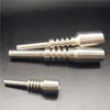 factory directly sell nectar collectors tip with thread nectars collector kit titanium tip new style vaped nectar gr2 grade ti nails