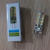 200pcs 높은 전원 SMD 3014 3W DC 12V G4 LED 램프 교체 30W 할로겐 램프 360 빔 각도 LED 전구 램프