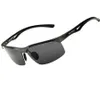 Märke polariserad solglasögon sport kör pilot utomhus fiske glasögon glasögon aluminium magnesium ram 6591