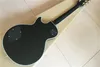 New arrival high quality Chinese custom black beautify Electric Guitar with eboney fingerboard and frets end binding guitarra