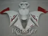 7無料ギフトプラスチックフェアリングキットヤマハR1 2009-2011 2012 2013赤ホワイトボディキットYZF R1フェアリングセット09-13 HA9