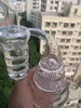 bong bongs de vidrio embriagadores tubos de agua bong de vidrio reciclado cuencos de vidrio de junta masculina de 14 mm para tubos de vidrio bong