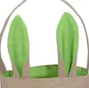 5 kolorów Drobne projektowanie Easter Bunny uszy torebka Jute Materiał