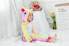 Bambini Unicorno Tutine Pigiama Ragazzi Ragazze Animale Flanella Cosplay Costume Indumenti da notte Abbigliamento Abbigliamento per la casa 36 Disegni HH7-300