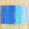 34 Color Baby Girls 6inch crochet Tutu Tube Tops Chest Wrap Wide Crochet headbands Candy color clothes 15CM Free Shipping